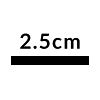 Width-2.5cm