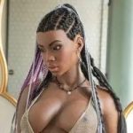 Implanted Synthetic Hair with Dreadlocks