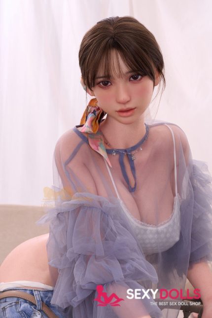 161cm (5ft3) Oriental Series Silicone Love Doll Kitty with ROS Max Head S32 for Men - SexyDolls.shop