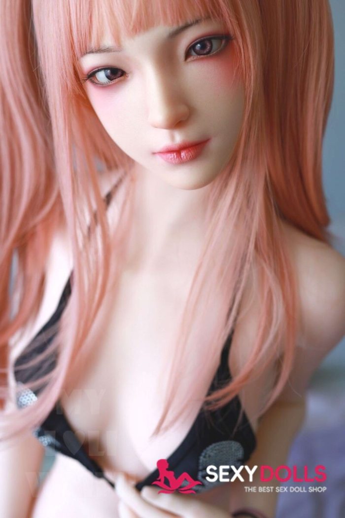 148cm (4ft10) B-cup Small Breast Sex Doll Sora, Silicone Head #70, ROS Available - Image 4