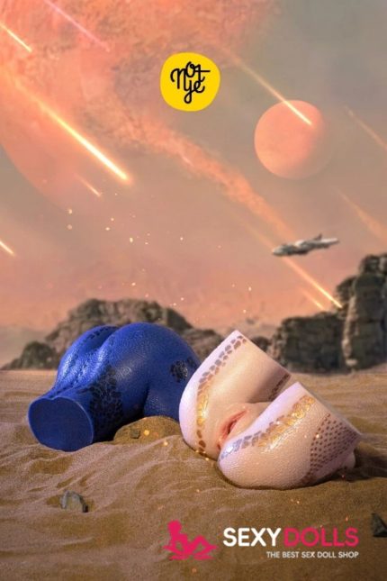 Notye Silicone Butt Sex Toy Male Masturbator S16 with Scale Pattern for Men - SexyDolls.shop