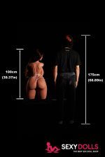 80cm (2ft7) K-Cup Ultra Lightweight BBW Sex Doll Torso 884# with Head Hazel, CLM ULW Series - Image 10