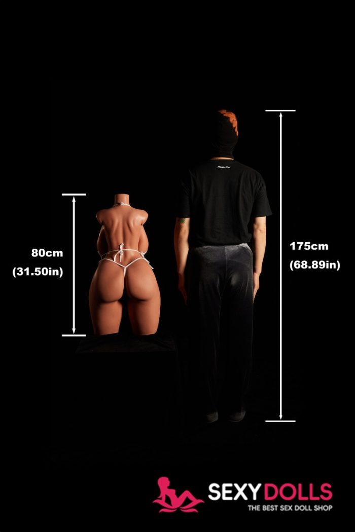 80cm (2ft7) K-Cup Ultra Lightweight Best Sex Doll Torso 884#, CLM ULW Series - Image 8