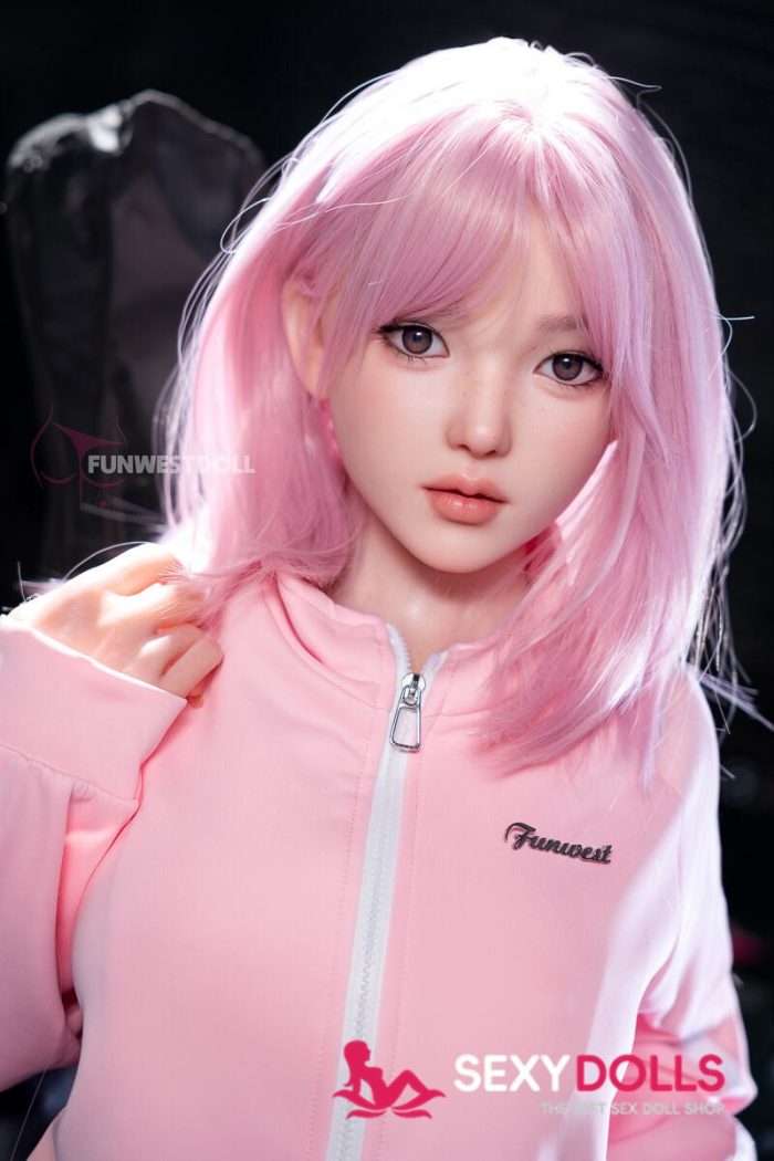 152cm (5ft) D-Cup Silicone Doll Japan Sex Nika with Head #053S for Men - Image 4