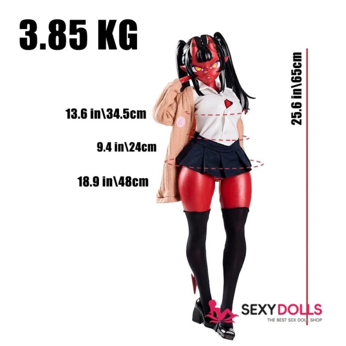 Meru 3.0: 3.85kg (8.5 lbs) Silikone Anime Sexy Doll Hentai Figure - Image 2
