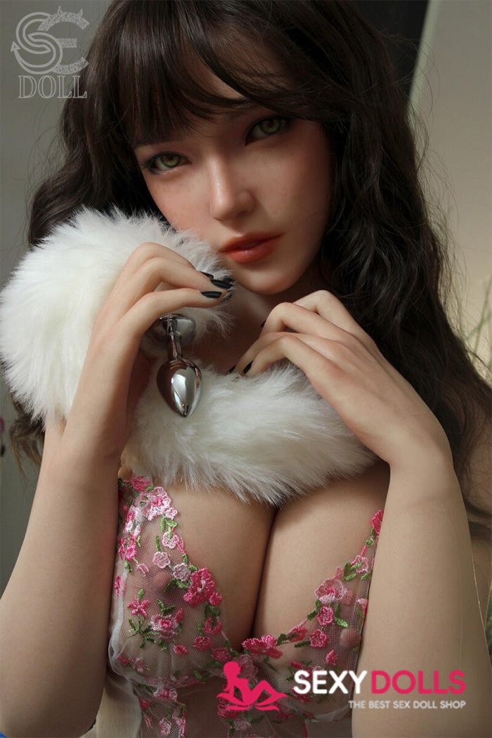 T161cm (5ft3) C-Cup Silicone Pro Sexy Doll Bridget.F with ROS Head #130SC for Men - Image 4