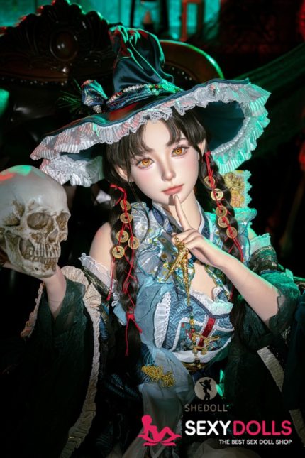 160cm (5ft3) C-cup Chinese Sexy Doll Halloween JiangXiaoTang, ROS Available - SexyDolls.shop