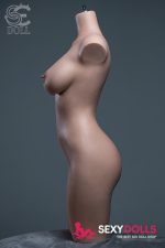 114cm (3ft9) F-Cup ST3 Silicone Sexy Torso Zoe Ellis.A, ROS Head #152SO, In US Stock - Image 11