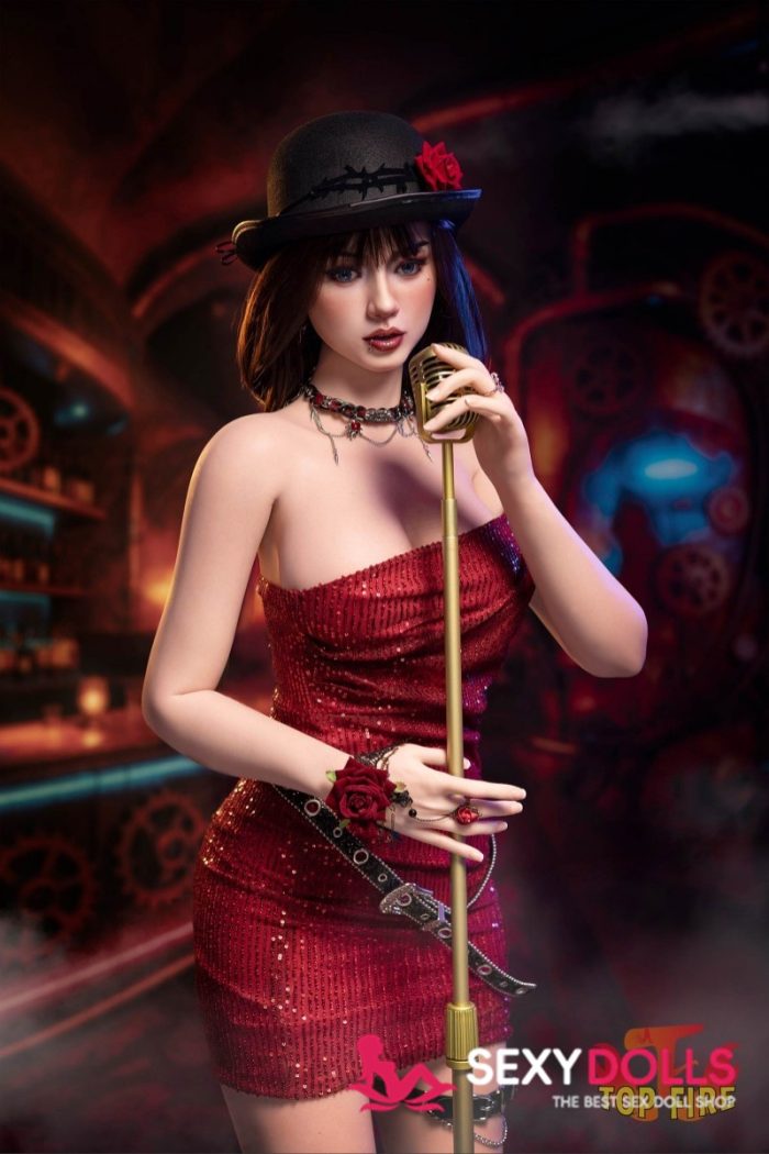 165cm (5ft5) C-Cup Realistic Latina Sex Doll Mika with ROS Head T58 for Men - Image 3