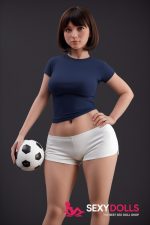 151cm (4ft11) Asian Chubby Sex Doll with Silicone Head #AB17 for Men - Image 6