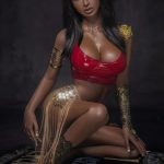 148cm (4ft10) Big Breasts Ebony Sexy Doll,Head #47, In EU Stock | SexyDolls.shop