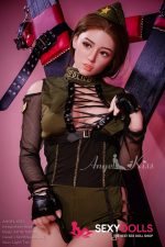 150cm (4ft11) AK19 All-In-One Seamless Neck Silicone Love Doll June with Head LS29 for Men | SexyDolls.shop