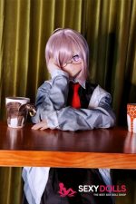 155cm (5ft1) C-Cup Full Size Anime Love Doll with Head #76 for Men - Image 5