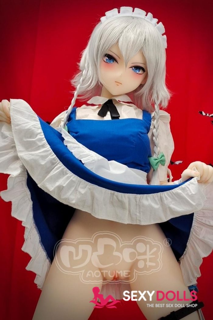 155cm (5ft1) C-Cup Full Size Anime Sex Doll Sakuya with Head#103 for Men - Image 5