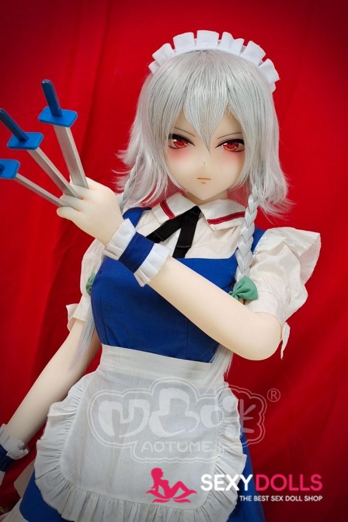 155cm (5ft1) C-Cup Full Size Anime Sex Doll Sakuya with Head#103 for Men - Image 7