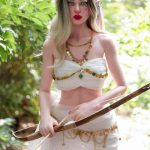 157cm (5ft2) Climax Full Silicone Curvy Elf Sex Doll Athena, CLM Ultra Series | SexyDolls.shop