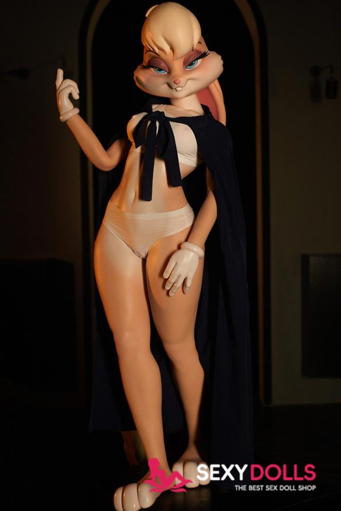 150cm (4ft11) Silicone Lola Bunny Sex Doll, CLM Ultra Series - Image 4