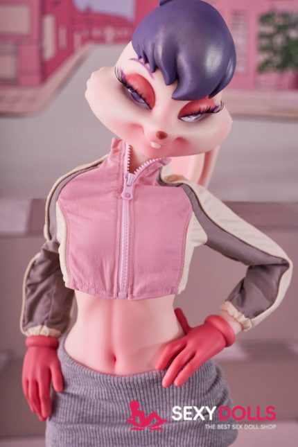 70cm/ 27.6″ Silicone Bunny Sex Doll Lori for Men | SexyDolls.shop