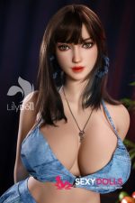 157cm (5ft1) K-Cup Hybrid Full Size Sex Doll Aria-A with Head LH032A-A for Men - Image 2