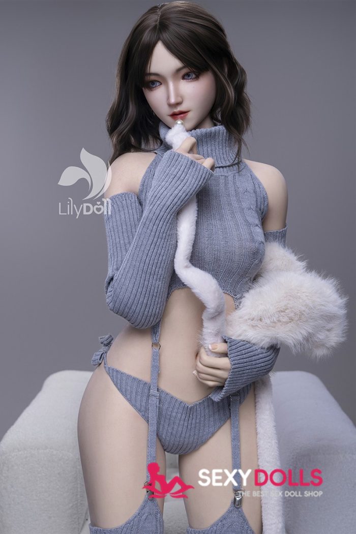 159cm (5ft2) B-Cup Hybrid Asian Love Doll Freya-D with Head LH031A-D for Men - Image 5