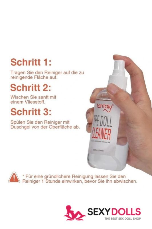 Tantaly 200mL TPE Sex Doll Cleaner Fast & Effective Cleaning Solution | SexyDolls.shop