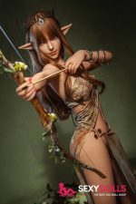 158cm (5ft2) A-Cup Hybrid Sexy Elf Doll with Silicone Head #173, ROS Available - Image 3