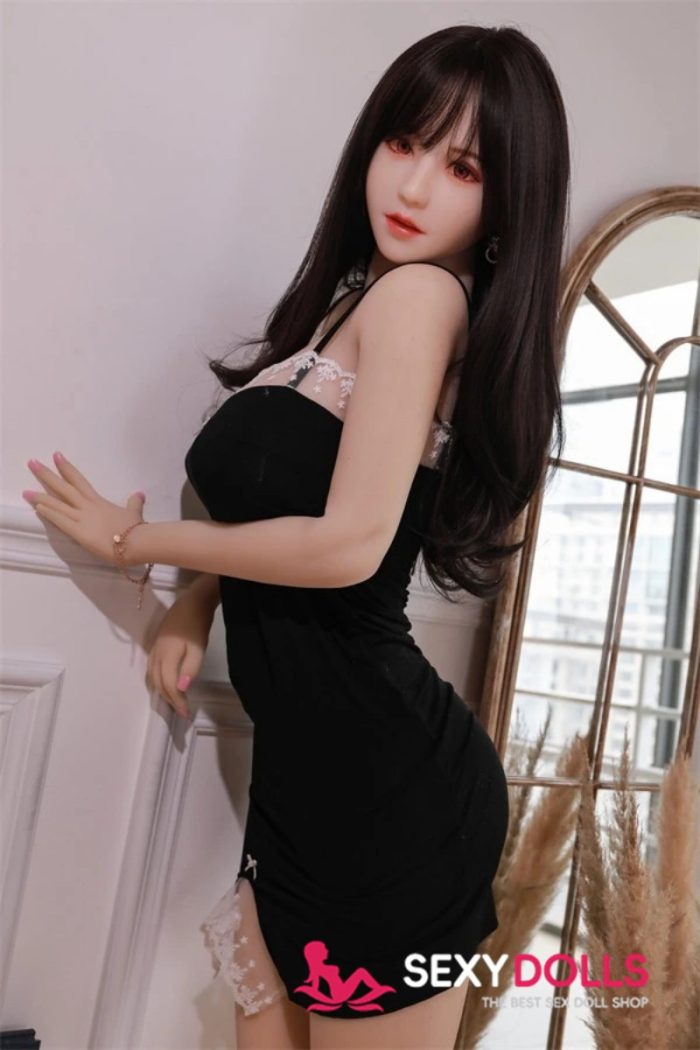 168cm/ 5ft6 I-cup China Sex Doll Sex Shuang with Silicone Head for Men - Image 3