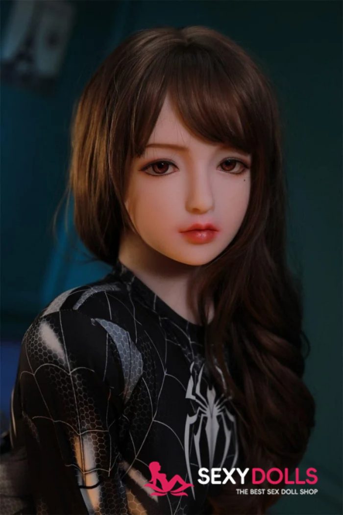 158cm/ 5ft2 G-cup Cosplay Love Doll Sidony with Silicone Head for Men - Image 4