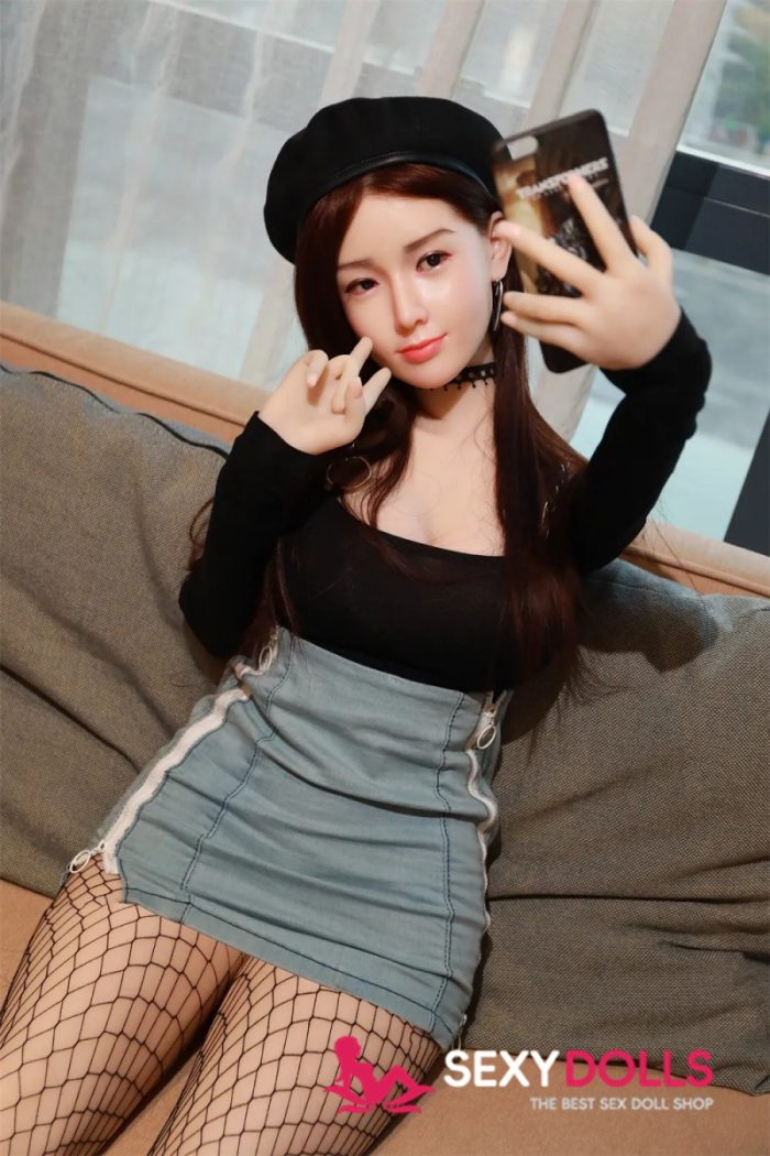 170cm/5ft7 G-cup Realdoll China Sidony with Silicone Head for Men - Image 2