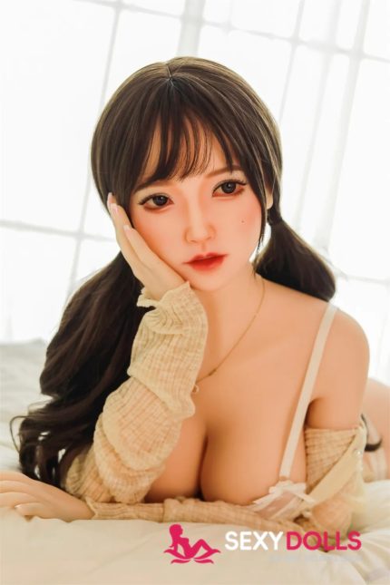 165cm (5ft5) H-cup Hybrid Sexye Doll Sierra with Silicone Head for Men | SexyDolls.shop