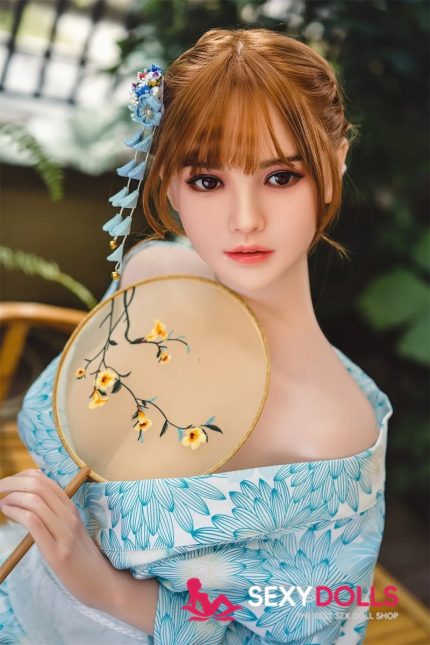 165cm (5ft5) C-cup Silicone Small Breasts Sex Doll Sienna for Men | SexyDolls.shop