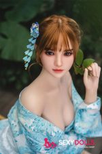 165cm (5ft5) C-cup Silicone Small Breasts Sex Doll Sienna for Men - Image 4