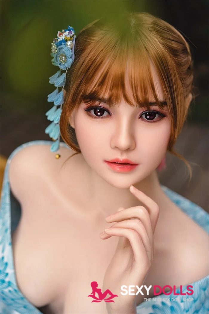 165cm (5ft5) C-cup Silicone Small Breasts Sex Doll Sienna for Men - Image 8