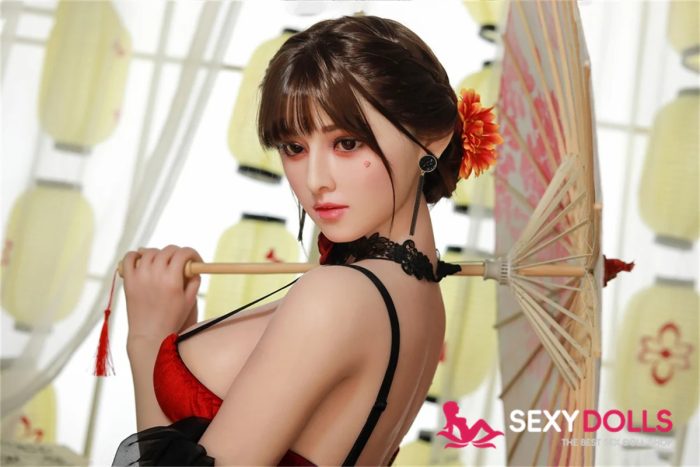 170cm/5ft7 C-cup Chinese Realistic Sex Doll Sileas for Men - Image 3