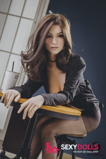 166cm (5ft5) D-cup Western Sarah Sex Doll Silicone for Men | SexyDolls.shop
