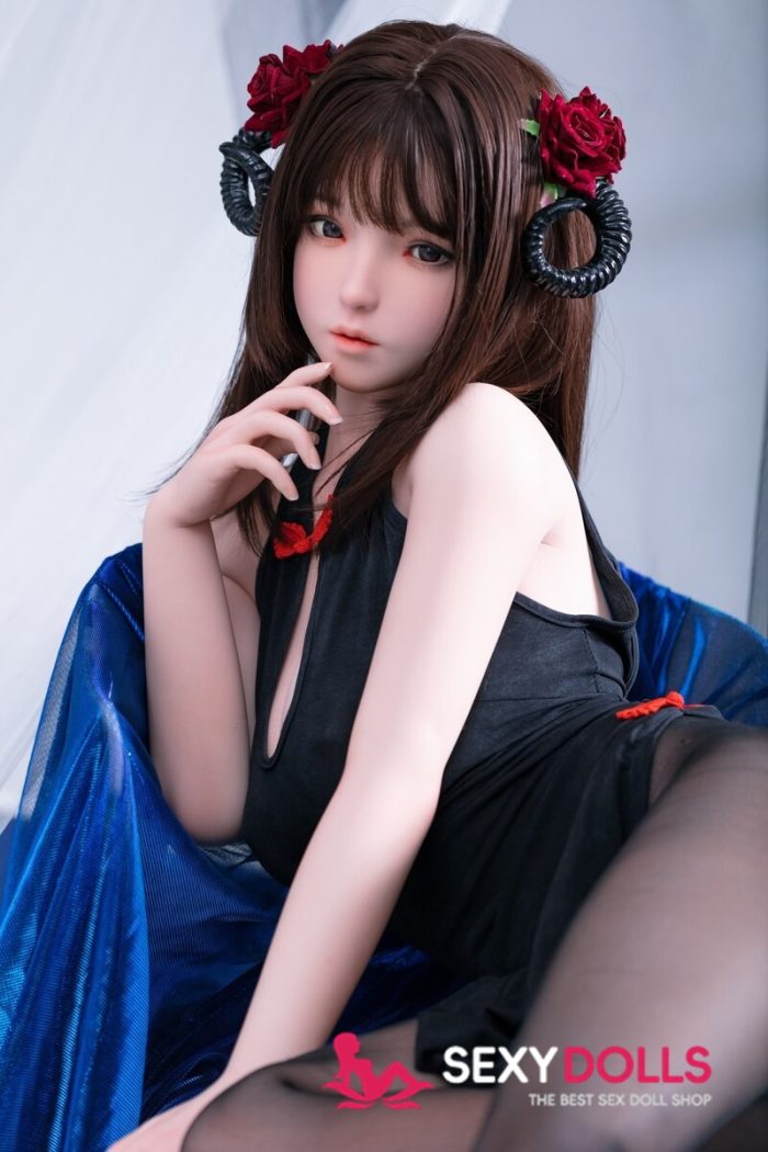 148cm (4ft10) Silicone Petite Love Doll with Head #J014 for Men - Image 2