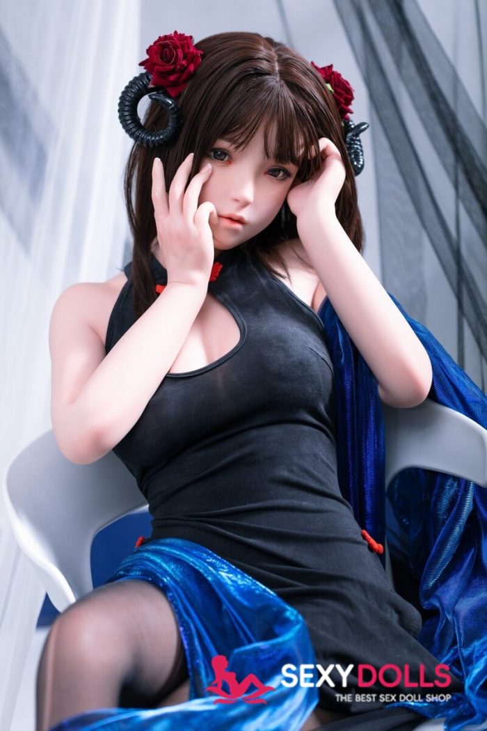 148cm (4ft10) Silicone Petite Love Doll with Head #J014 for Men - Image 9