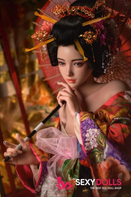 161cm (5ft3) Silicone Asian Sex Doll Oiran XiaoBei with Head #J032, ROS Available | SexyDolls.shop
