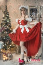 165cm (5ft5) Silicone Sex Doll Christmas XiaoBei with Head #J032, ROS Available - Image 3