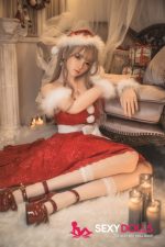 165cm (5ft5) Silicone Sex Doll Christmas XiaoBei with Head #J032, ROS Available - Image 4