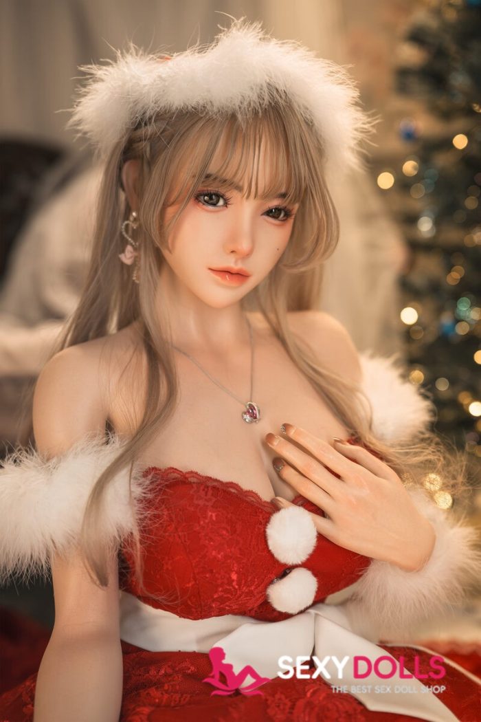 165cm (5ft5) Silicone Sex Doll Christmas XiaoBei with Head #J032, ROS Available - Image 8