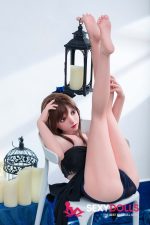 148cm (4ft10) Silicone Petite Sex Doll CC with Head #J011 for Men - Image 8