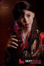 161cm (5ft3) Silicone Chinese Love Doll kimono GuXiaoYu with Head #J013 for Men | SexyDolls.shop