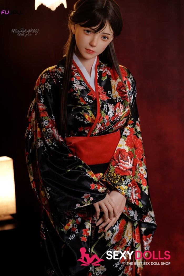161cm (5ft3) Silicone Chinese Love Doll kimono GuXiaoYu with Head #J013 for Men - Image 10