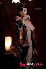 161cm (5ft3) Silicone Chinese Love Doll kimono GuXiaoYu with Head #J013 for Men - Image 3