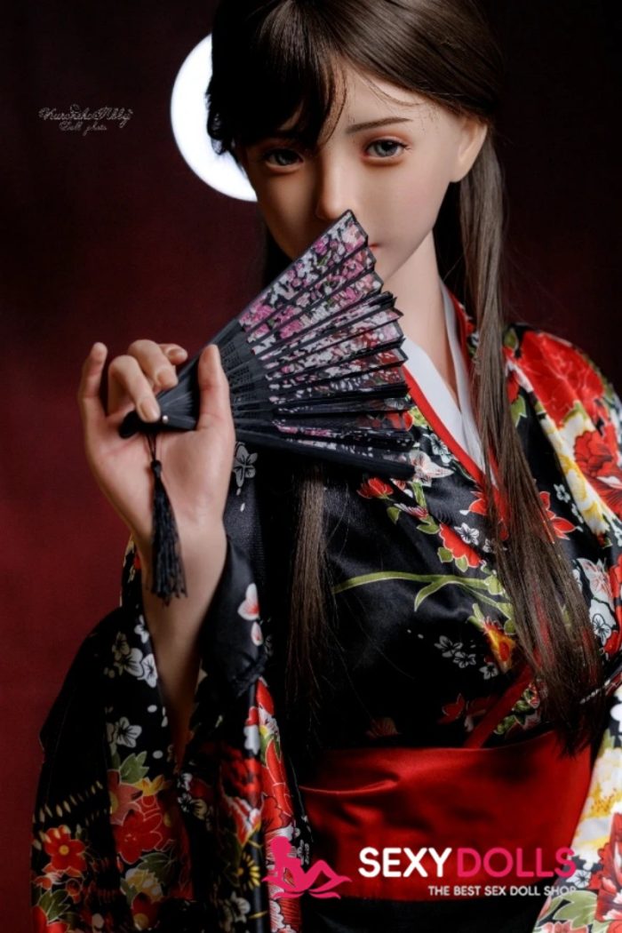 161cm (5ft3) Silicone Chinese Love Doll kimono GuXiaoYu with Head #J013 for Men - Image 7