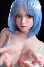 148cm (4ft10) Silicone Petite Sexdoll QinYouYou with Head #J012 for Men - Image 6