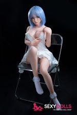 148cm (4ft10) Silicone Petite Sexdoll QinYouYou with Head #J012 for Men - Image 9