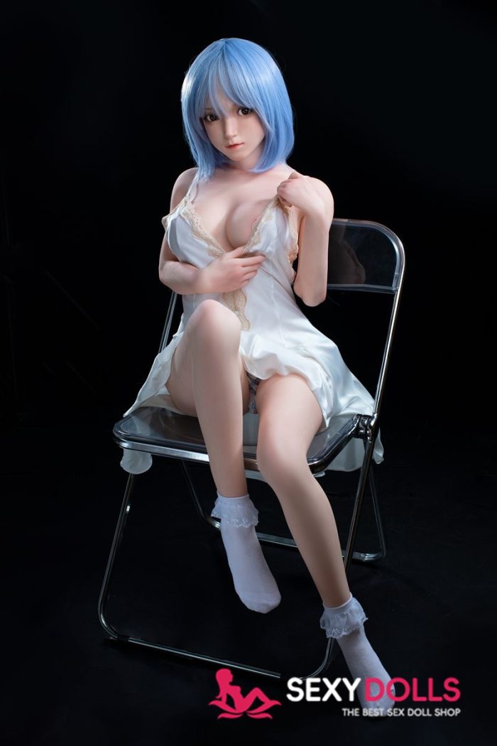 148cm (4ft10) Silicone Petite Sexdoll QinYouYou with Head #J012 for Men - Image 9