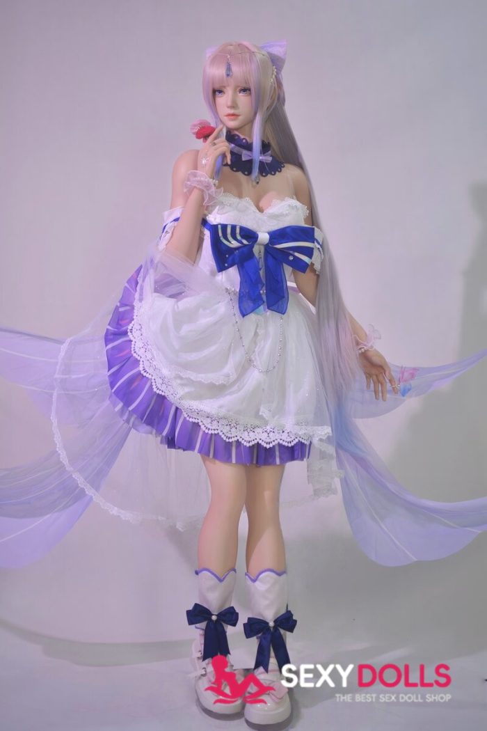 161cm (5ft3) Silicone China Sex Doll Lifu with Head #J002 for Men - Image 10